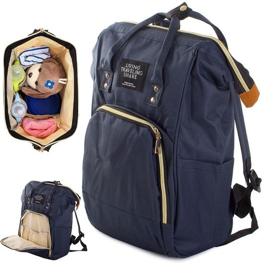 Τσάντα - Αλλαξιέρα Verk Group Πλάτης 3 σε 1 Μπλε