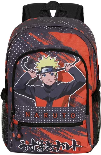 Σχολική Τσάντα Πλάτης Δημοτικού Karactermania Naruto Shippuden Πορτοκαλί