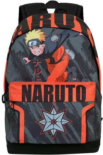 Σχολική Τσάντα Πλάτης Δημοτικού Karactermania Naruto Shuriken Μαύρο