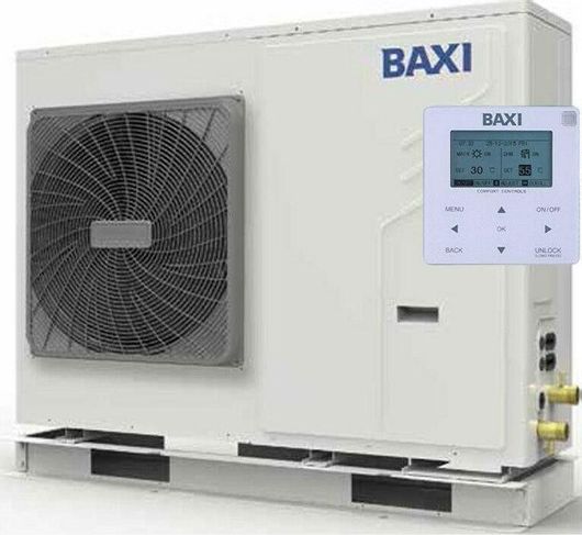Αντλία Θερμότητας Baxi Auriga 9M 8.6kW Μονοφασική 60°C Monoblock