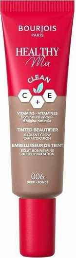 Κρέμα Προσώπου Bourjois Healthy Mix Tinted Beautifier 006 24ωρη Ημέρας με Χρώμα για Ενυδάτωση με Βιταμίνη C 30ml