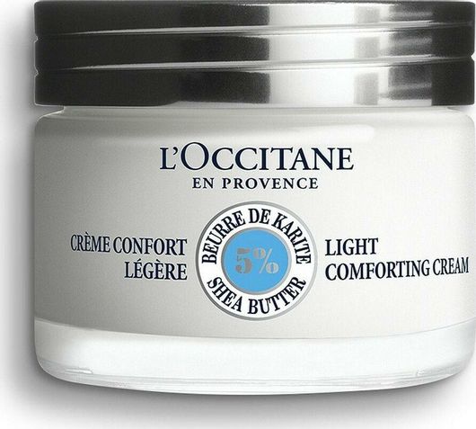 Κρέμα Προσώπου L'Occitane Shea Butter Light 48ωρη για Ενυδάτωση 50ml