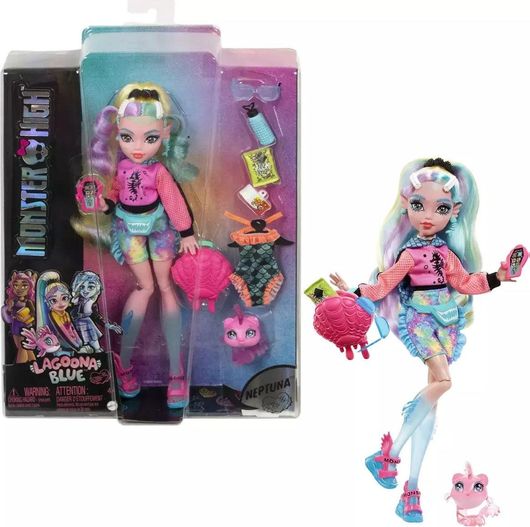 Κούκλα Mattel Monster High Lagoona Blue για 4+ Ετών