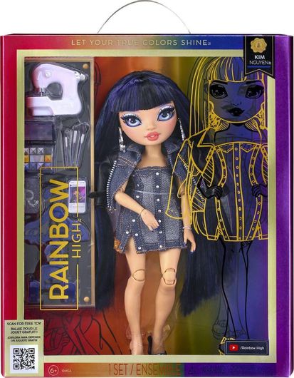 Κούκλα MGA Entertainment Rainbow High Kim Nguyen για 6+ Ετών