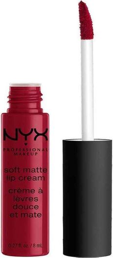 Nyx Professional Makeup Soft Matte Lip Cream Long Lasting Liquid Κραγιόν Matte 10 Monte Carlo 8ml