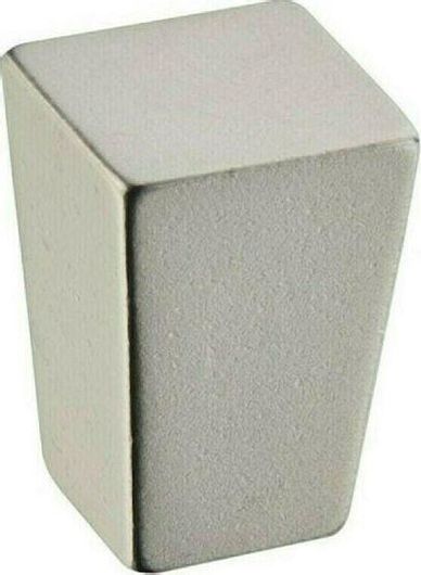 Πόμολο Επίπλου Viobrass 73 από Μέταλλο Νίκελ Ματ 15mm