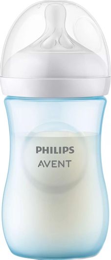 Μπιμπερό Philips Avent Natural Response Πλαστικό Κατά των Κολικών με Θηλή Σιλικόνης 260ml για 1+ Μηνών
