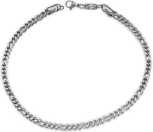 Αλυσίδα Λαιμού Original Men's Fashion Rope Premium Silver από Ατσάλι