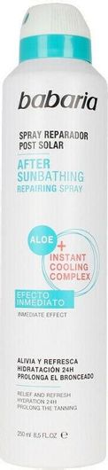 After Sun Babaria Sunbathing Κρέμα για Πρόσωπο & Σώμα Spray 250ml