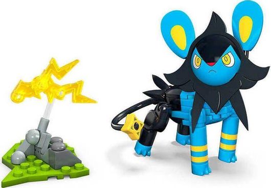 Τουβλάκια Mega Bloks Mega Construx: Pokémon Luxio Σετ 67τμχ Μπλε για 6+ Ετών