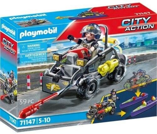 Playmobil City Action Αμφίβιο Όχημα Ειδικών Δυνάμεων για 5+ Ετών #71147