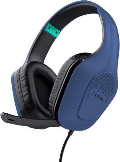 Trust GXT 415 Zirox Over Ear Gaming Headset με σύνδεση 3.5mm Μπλε