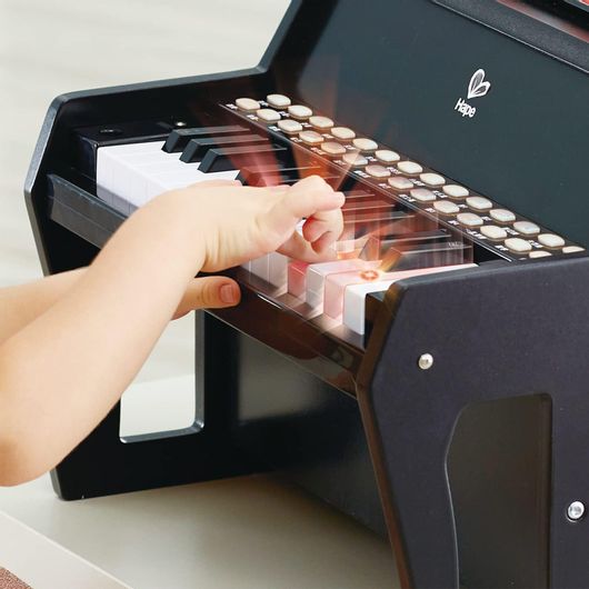 Μουσικό Παιχνίδι Hape Πιάνο Ηλεκτρικό Μαύρο για 3+ Ετών