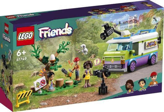 Lego Friends Newsroom Van για 6+ Ετών #41749