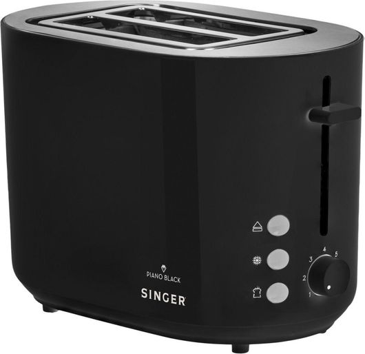 Φρυγανιέρα Singer 2 Θέσεων 850W Μαύρο