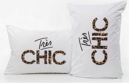 Σετ Μαξιλαροθήκες Borea Chic Βαμβακερές 50x70cm Λευκό