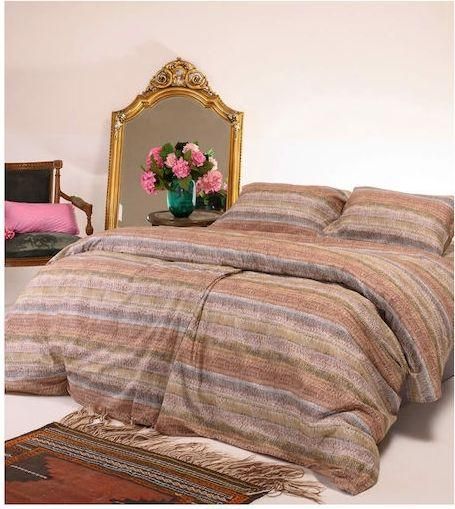 Σετ Μαξιλαροθήκες Melinen Sou Βαμβακερό 53x72cm με Φάσα Olive