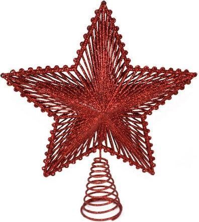 Χριστουγεννιάτικη Κορυφή Νext 26cm Κόκκινο