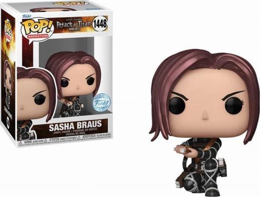 Funko Pop! Animation: Attack on Titan Sasha Braus 1448 Special Edition Exclusive #73532