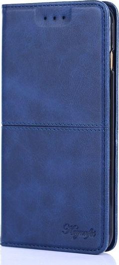 Για TCL 30 SE/306/305/Sharp Aqous V6/V6 Plus Cow Texture Μαγνητική οριζόντια δερμάτινη θήκη τηλεφώνου Μπλε