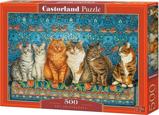 Puzzle Cat Aristocracy 2D 500 Κομμάτια