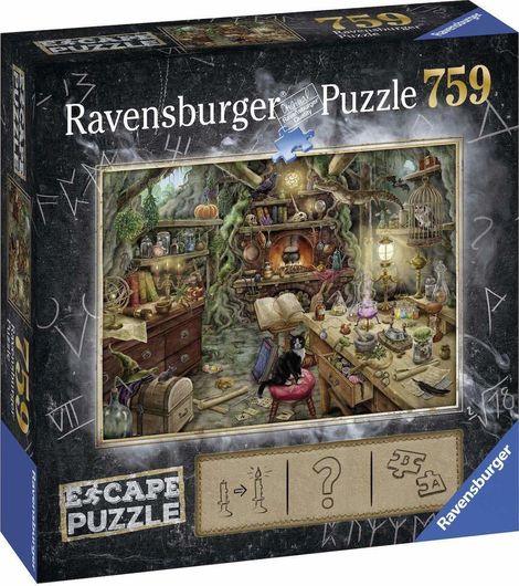Puzzle Escape Kitchen of A Witch 2D 759 Κομμάτια