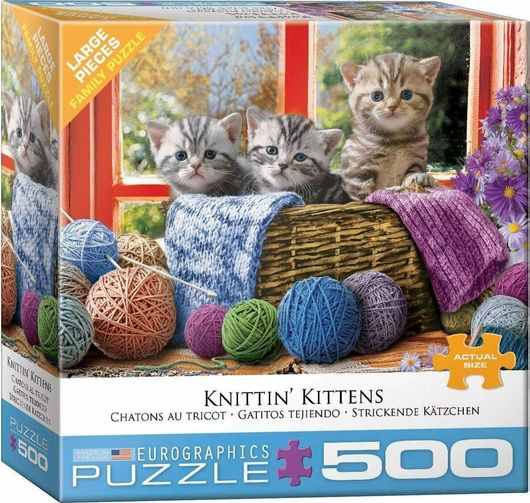 Puzzle Kittens XL 2D 500 Κομμάτια