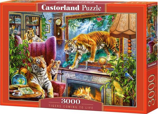 Puzzle Tigers Coming to Life 2D 3000 Κομμάτια