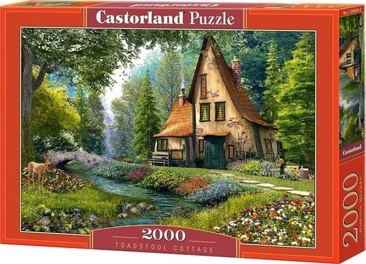 Puzzle Toadstool Cottage 2D 2000 Κομμάτια