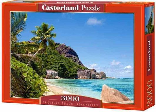 Tropical Beach Seychelles Puzzle 2D 3000pcs