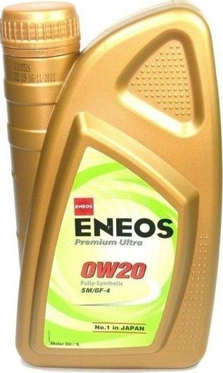 Λάδι Αυτοκινήτου Eneos Premium Ultra 0W-20 1lt