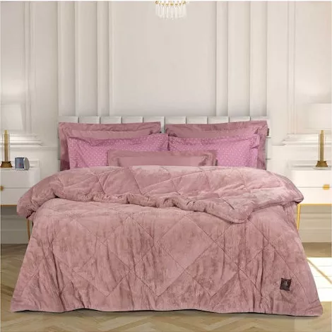 Πάπλωμα Greenwich Polo Club 3445 Πολυεστέρας με Γέμιση Hollowfiber 220x240cm Ροζ