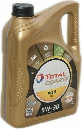 Λάδι Αυτοκινήτου Total Συνθετικό Quartz Ineo Ecs 5W-30 C2 4lt