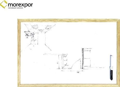Πίνακας Μαρκαδόρου Morexpor 276.02.4060 Κρεμαστός 40x60cm