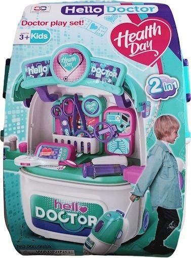 Σετ Παιδικό Ιατρικό Zita Toys Βαλιτσακι Μικρός Γιατρός για 3+ Ετών