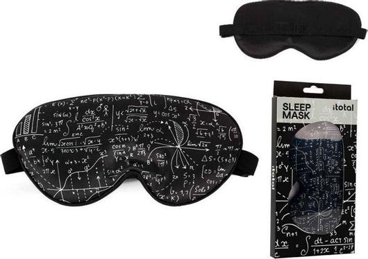 Μάσκα Ύπνου Total Gift XL2038 Πολυεστέρας Μαύρη