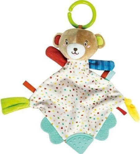 Κουδουνίστρα Baby Clementoni For You Βρεφικό Μαλακό Αρκουδάκι για Νεογέννητα