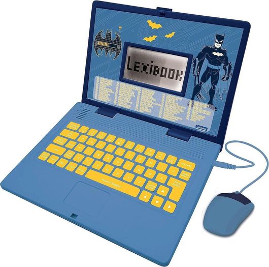 Ηλεκτρονικό Παιδικό Εκπαιδευτικό Laptop / Tablet Lexibook Batman για 5+ Ετών
