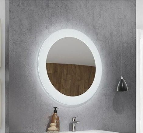 Καθρέπτης Μπάνιου Savinidue SPR201 LED Στρογγυλό 75x75cm