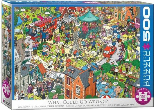 Puzzle What Could Go Wrong? 2D 500 Κομμάτια