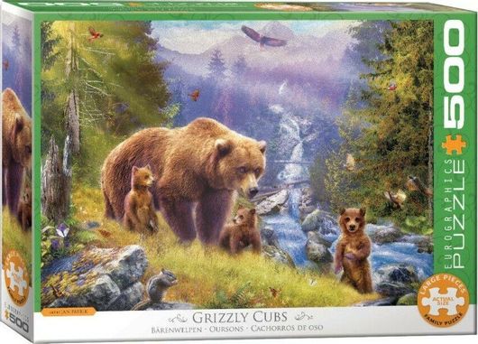 Puzzle Οικογένεια Αρκούδων του Jan Patrik 2D 500 Κομμάτια