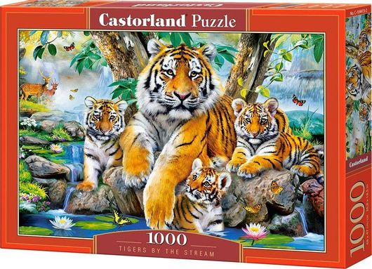 Tigers by the Stream Puzzle 2D 1000pcs