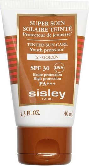 Αντηλιακό Προσώπου Sisley Paris Super Soin Solaire Tinted Golden 2 SPF30 Κρέμα με Χρώμα 40ml