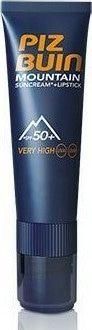 Αντηλιακό Stick Προσώπου Piz Buin Mountain Range SPF50