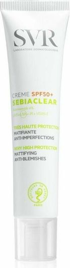 Αντηλιακή Κρέμα Προσώπου SVR Laboratoire Dermatologique Sebiaclear SPF50 40ml
