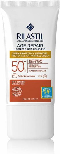 Αντηλιακή Κρέμα Προσώπου Rilastil Sun System Age Repair SPF50 40ml