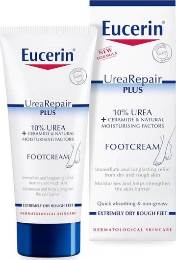Λοσιόν Ποδιών Eucerin Urea Repair Plus με 10% Ουρία για Ενυδάτωση 100ml