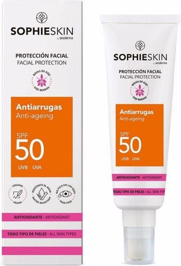Αντηλιακή Κρέμα Προσώπου Sophieskin Facial Protection Αντηλιακό SPF50 50ml