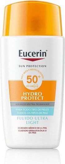Eucerin Hydra Protect Ultra Light Fluid Αντηλιακή Κρέμα Προσώπου SPF50 50ml
