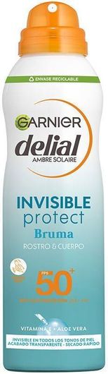 Αντηλιακή Κρέμα Σώματος Garnier Invisible Protect SPF50 200ml
